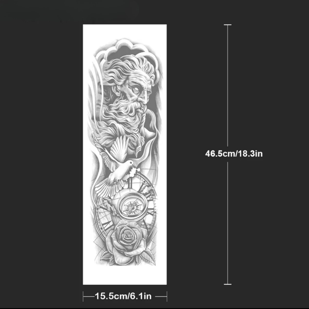 Griechischer Gott Tattoo Sleeve