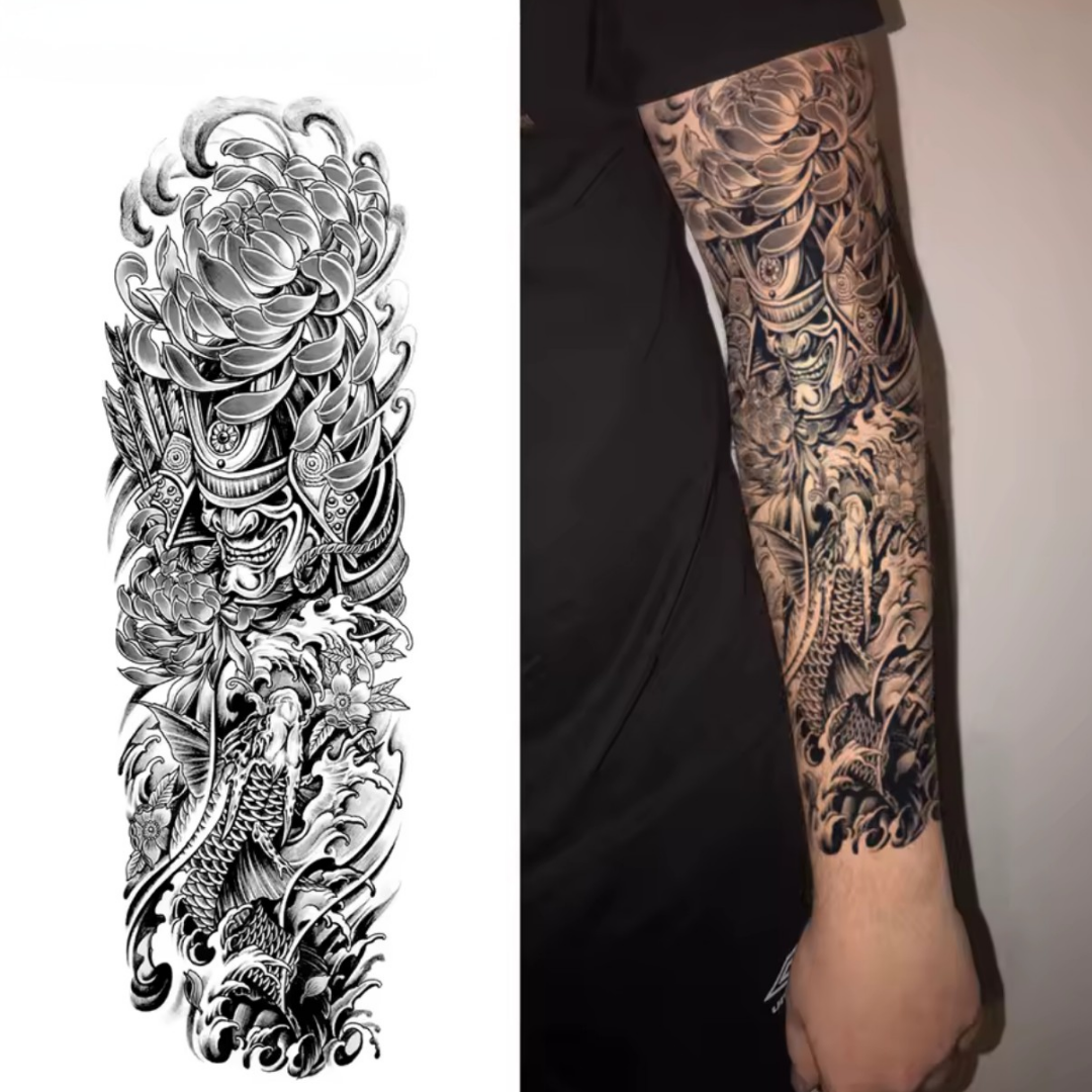 Asiatischer Tattoo Sleeve - Inkari-shop