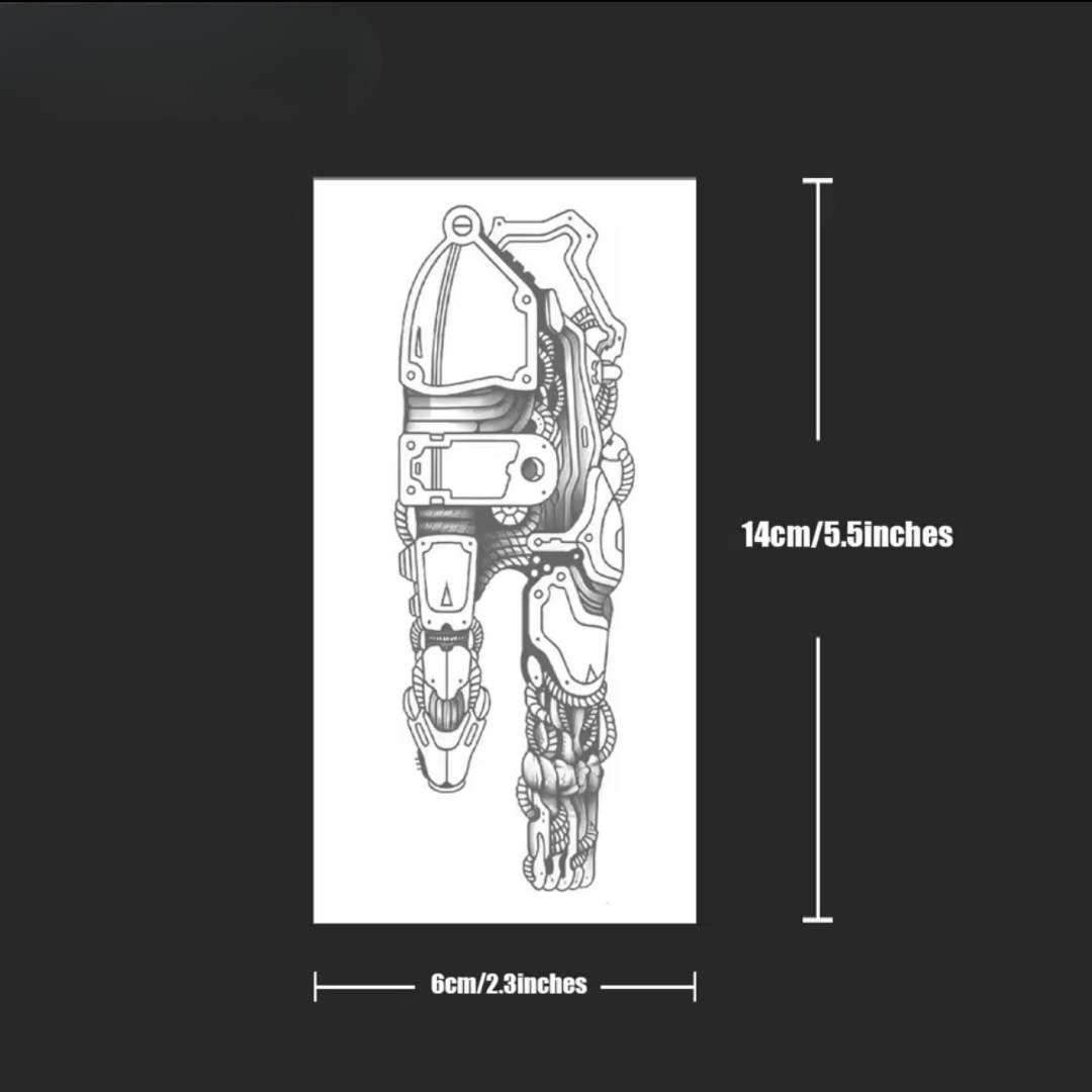 Roboter Hand Tattoo