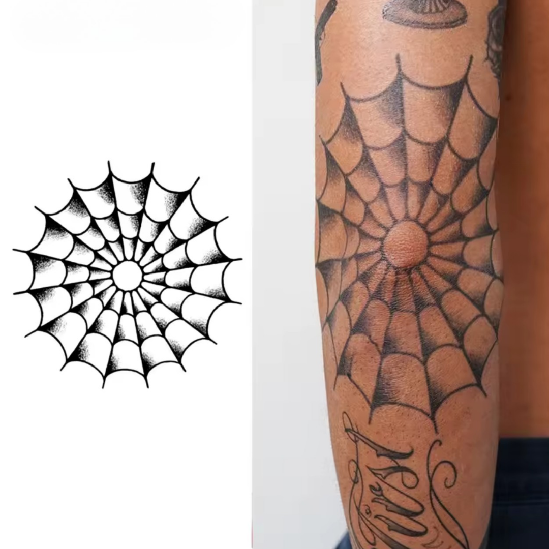 Spinnennetz Tattoo