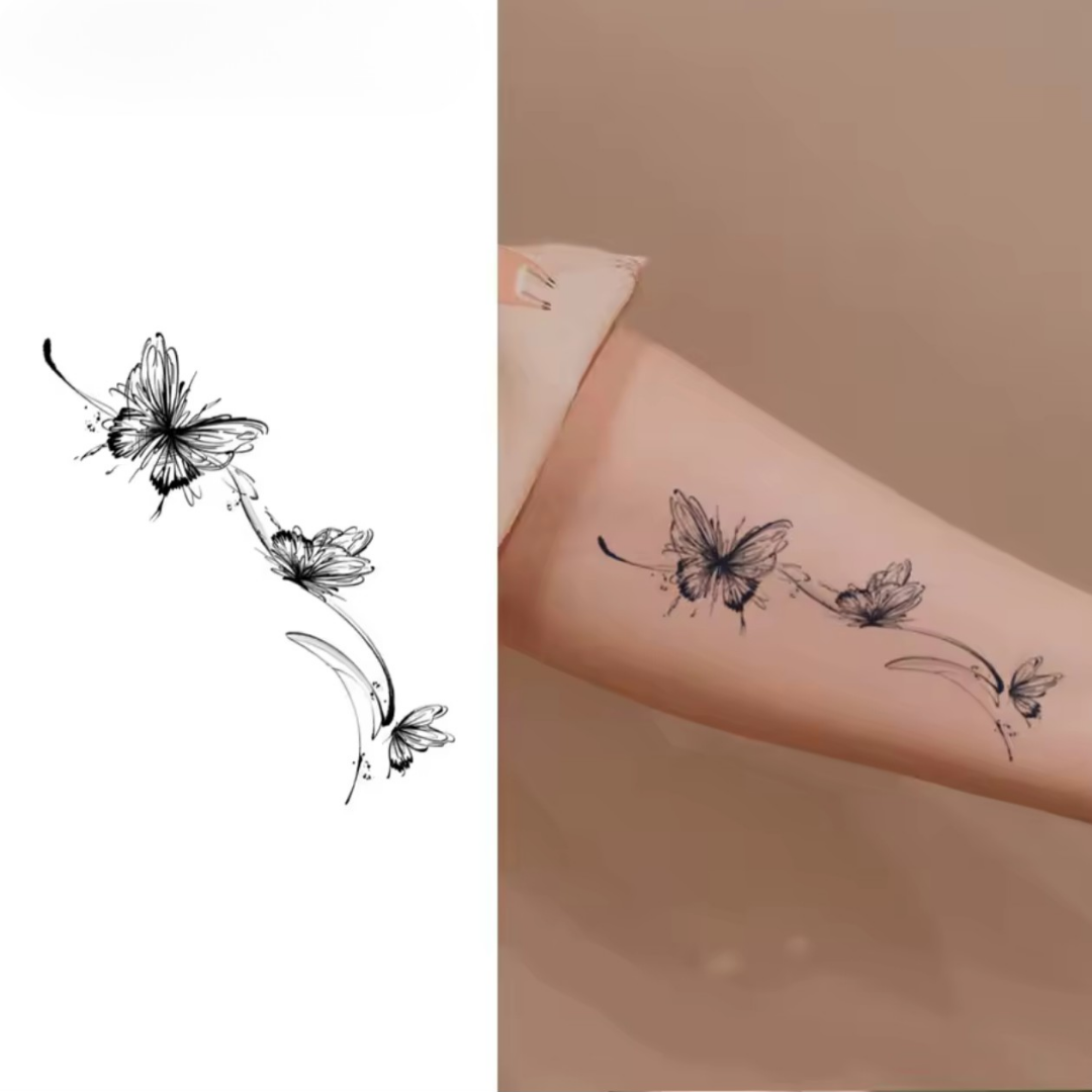 Schmetterling Tattoo