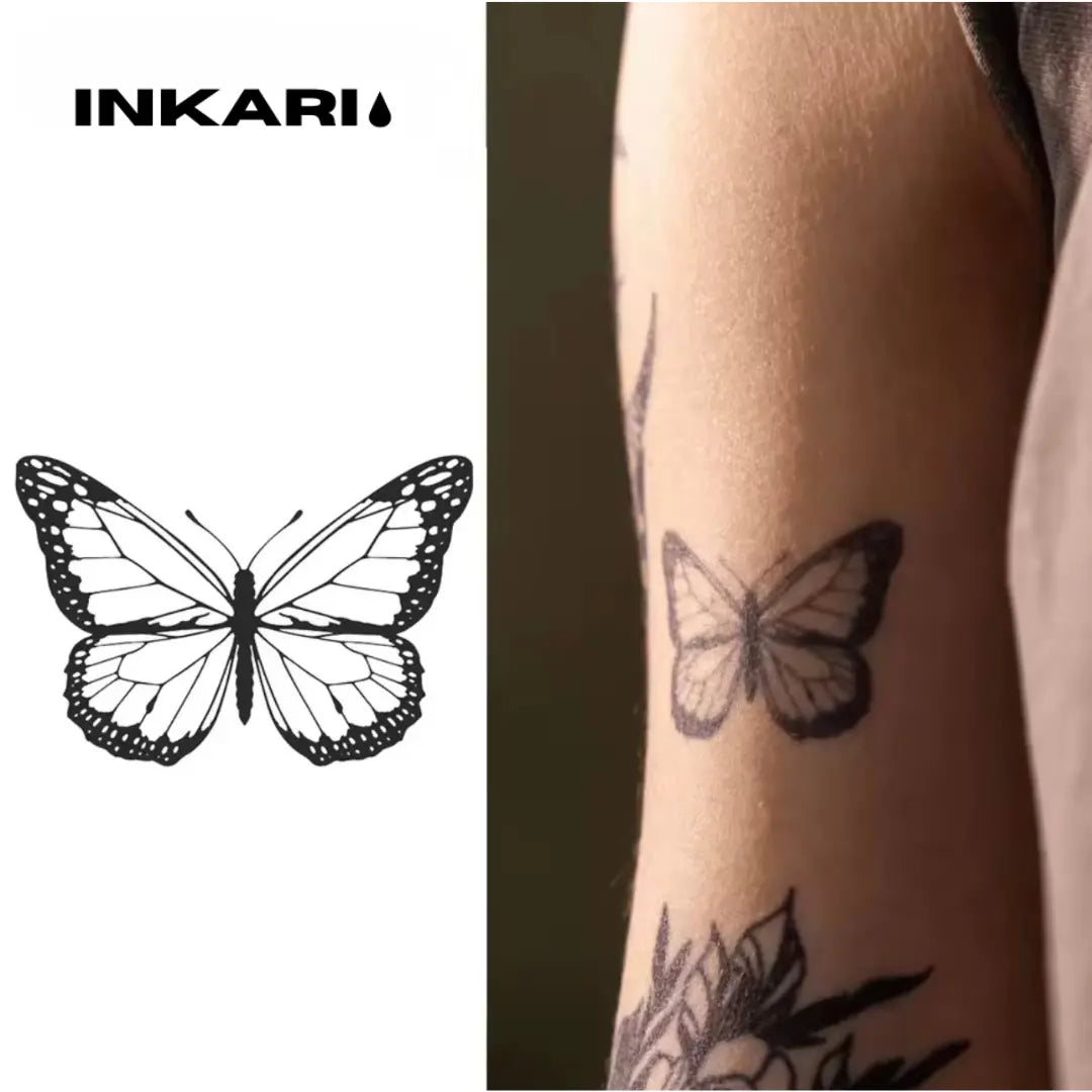 Schmetterling Tattoo - Inkari-shop