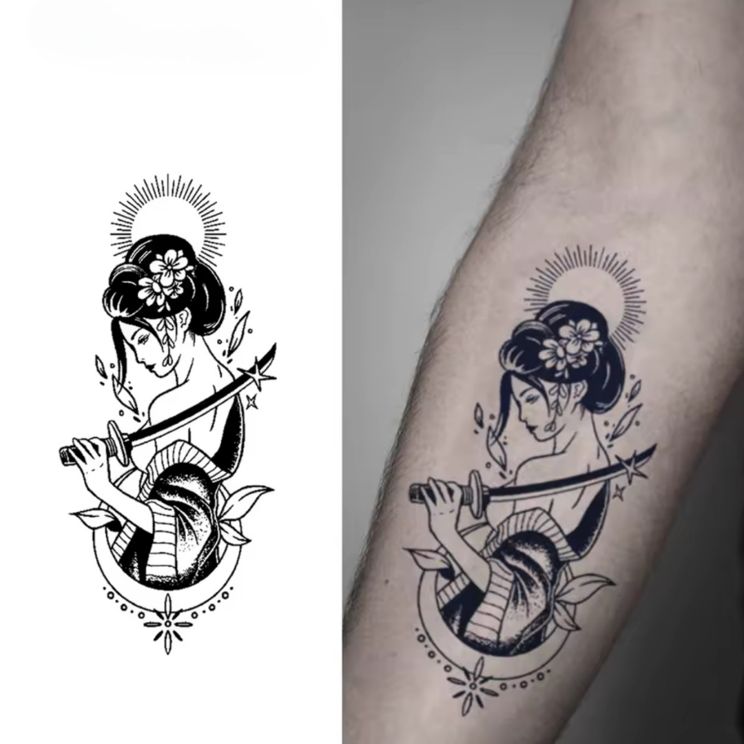 Asiatisches Tattoo - Inkari-shop