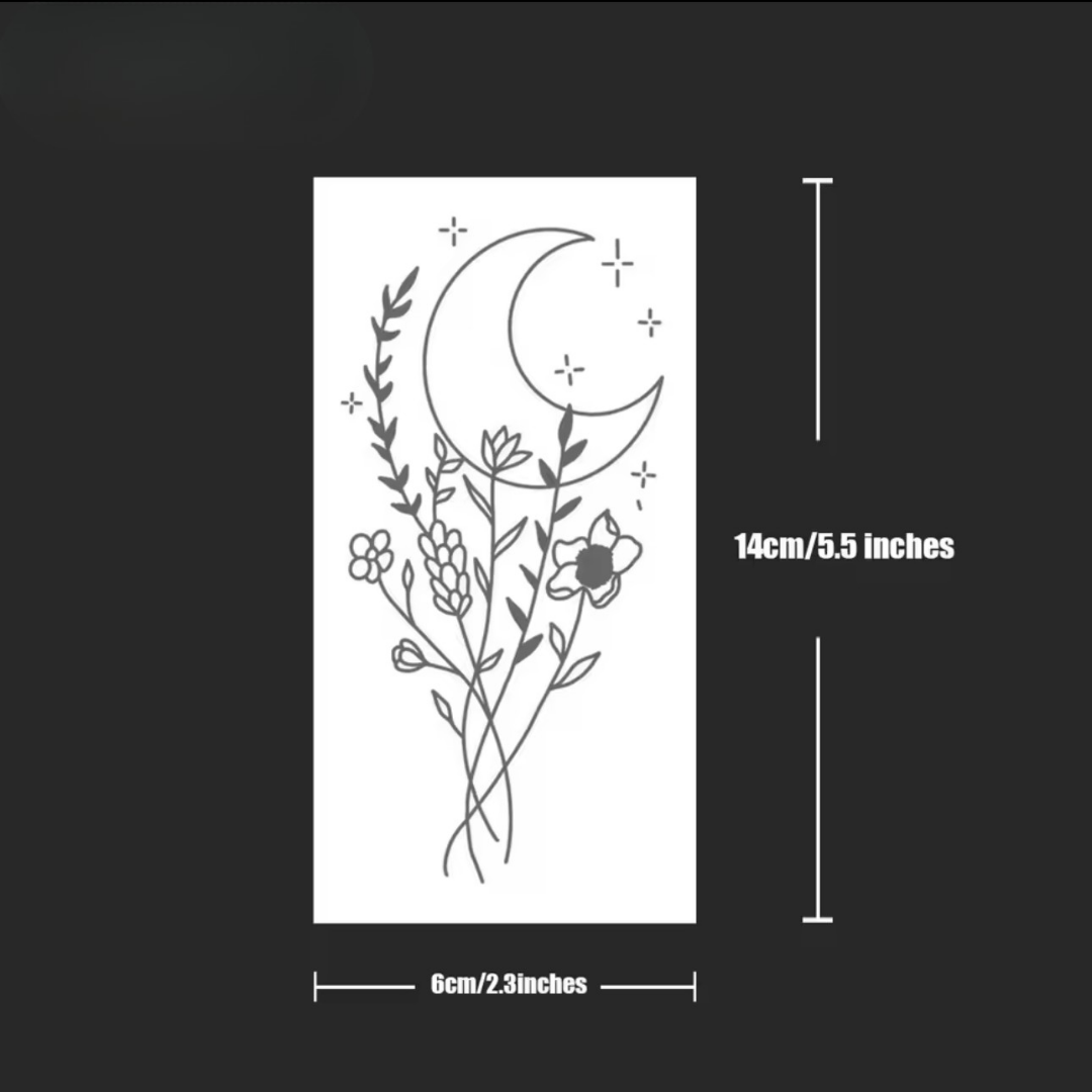 Blumenmond - Tattoo