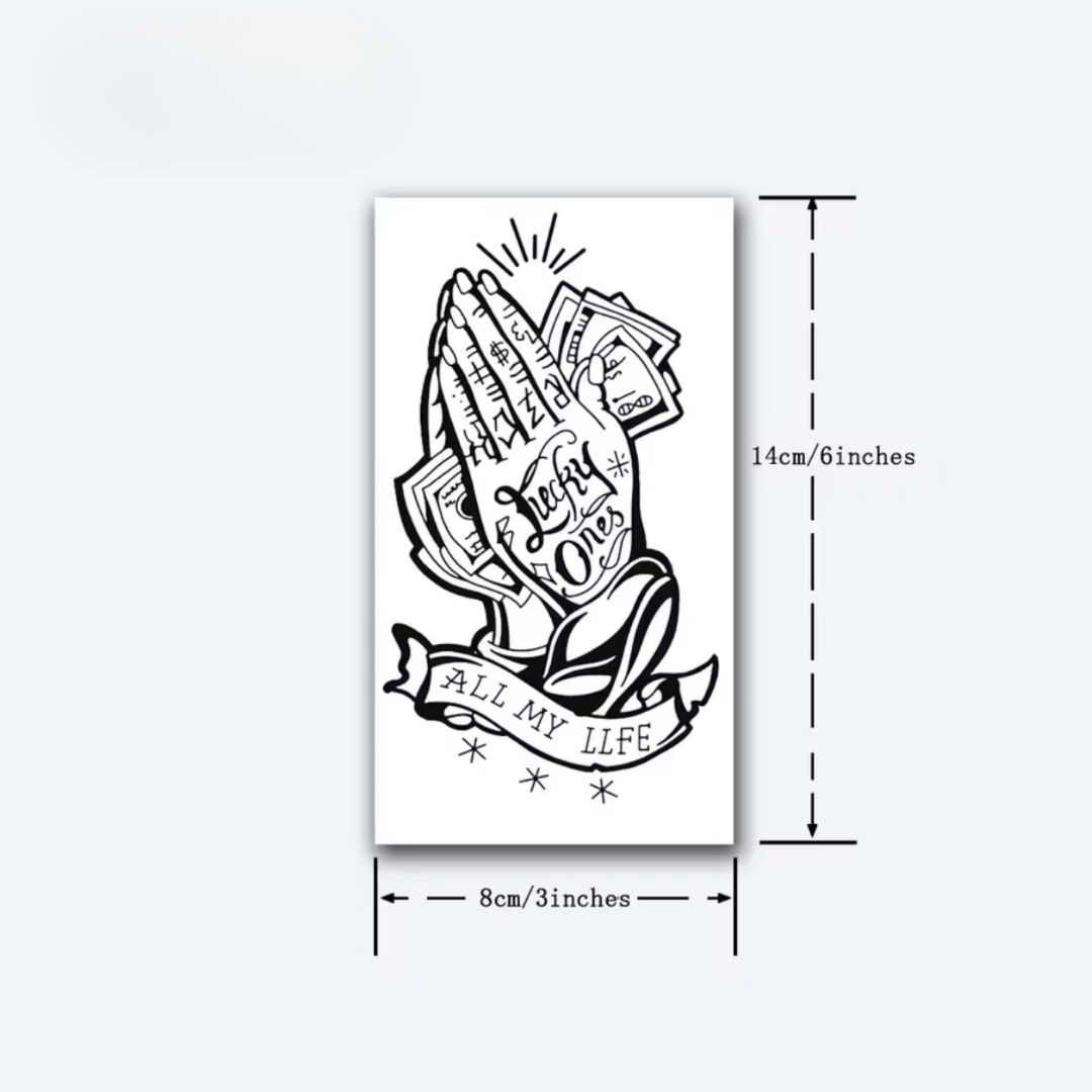 Betende Hände Tattoo