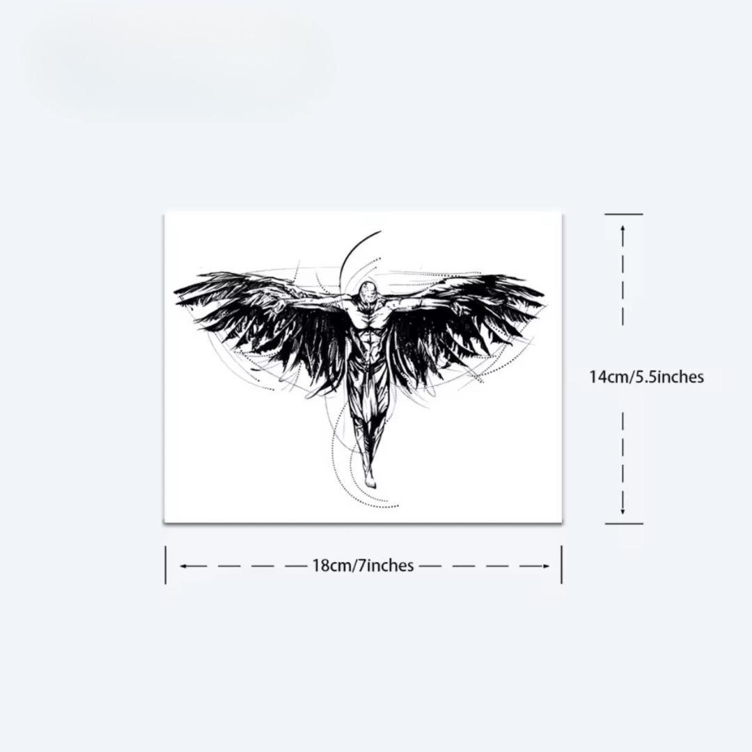 Engelsflügel Tattoo