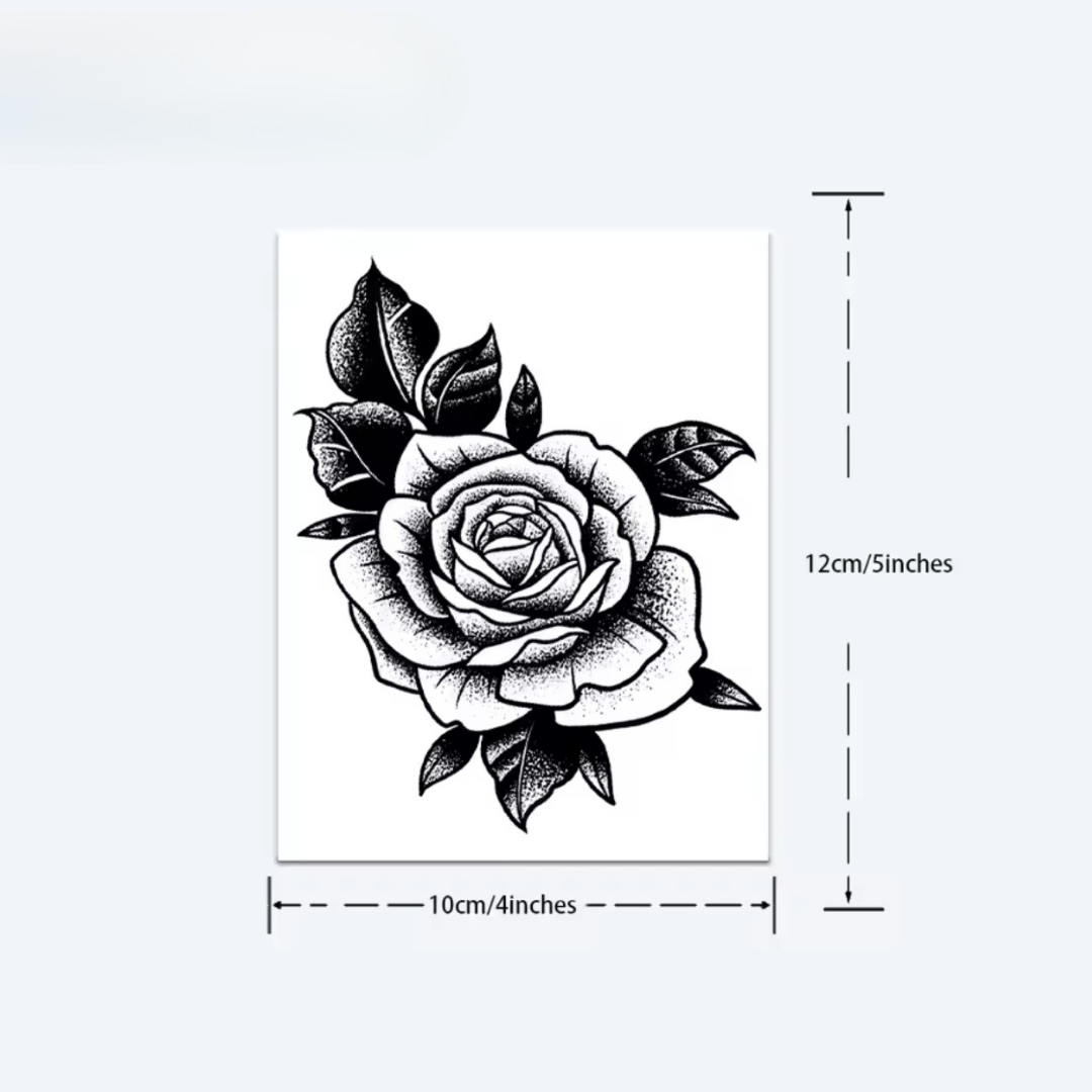 Rosen Hand Tattoo - Inkari-shop