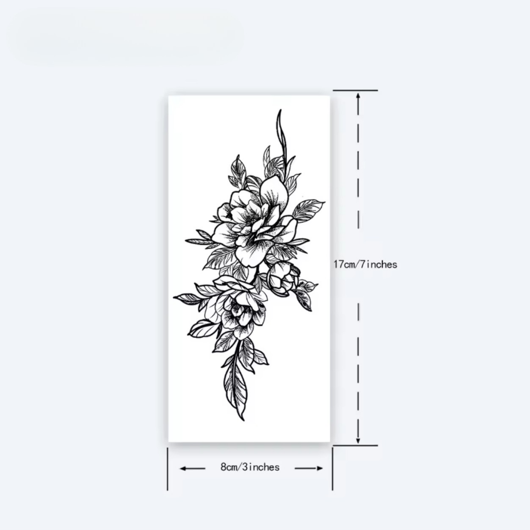 Blumen Tattoo - Inkari-shop