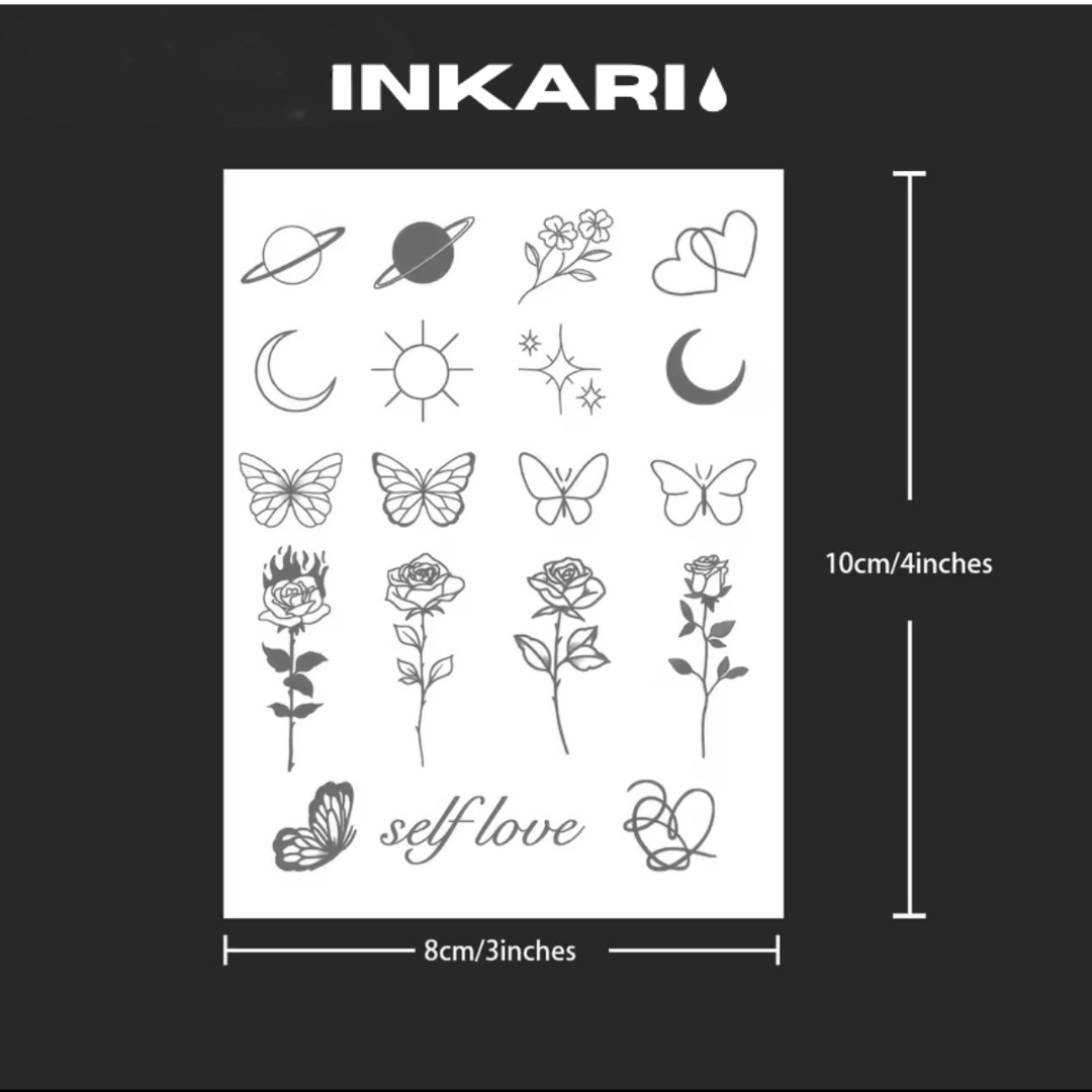 Mini Tattoo Set (20 Stück) - Inkari-shop