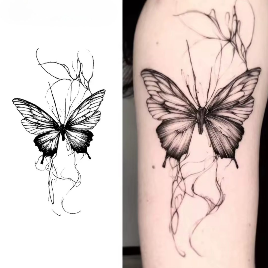 Schmetterling Tattoo
