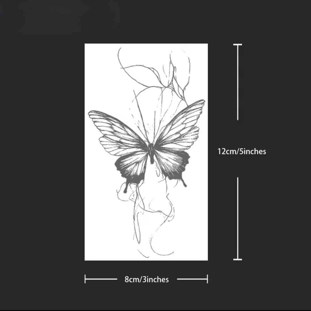 Schmetterling Tattoo