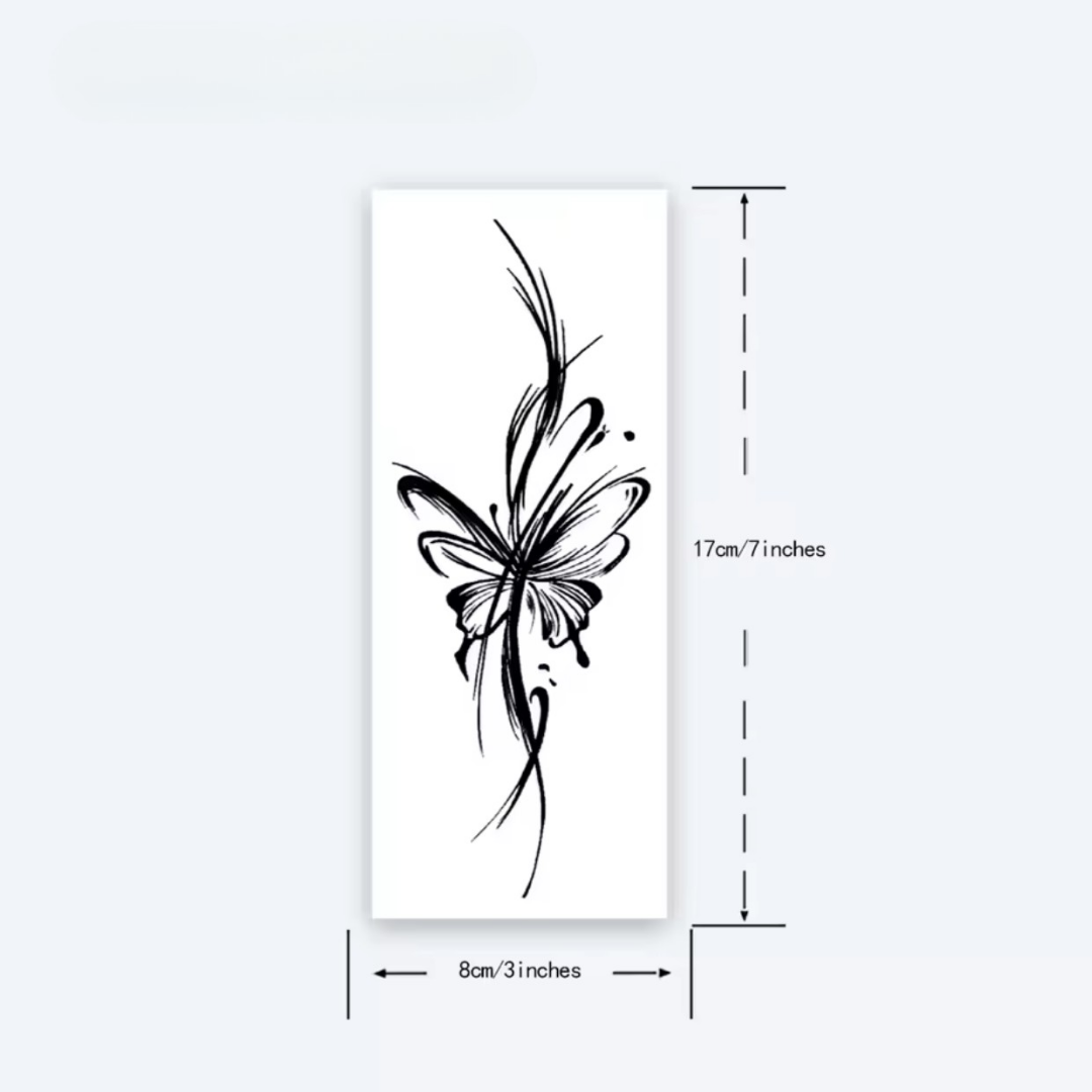 Schmetterling Tattoo - Inkari-shop