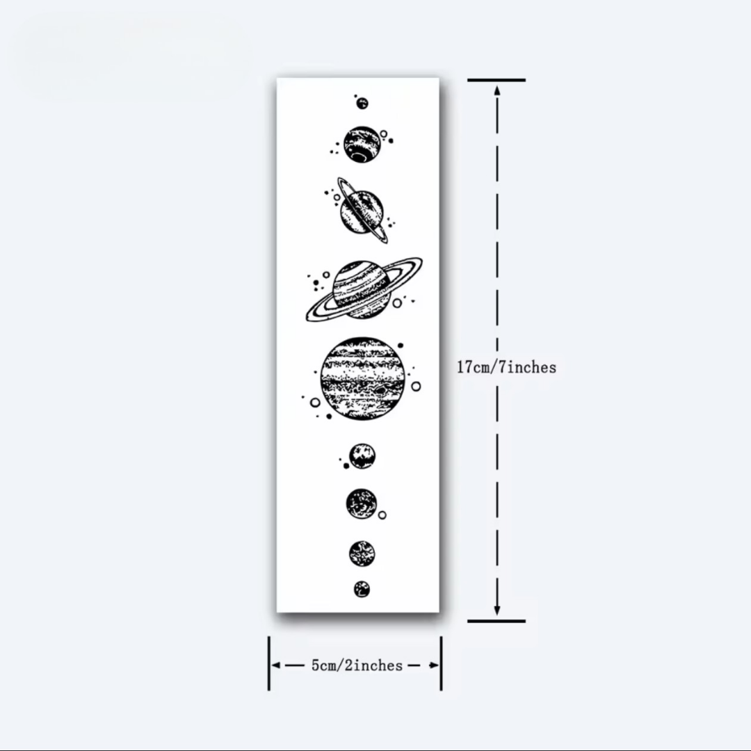 Planeten Tattoo