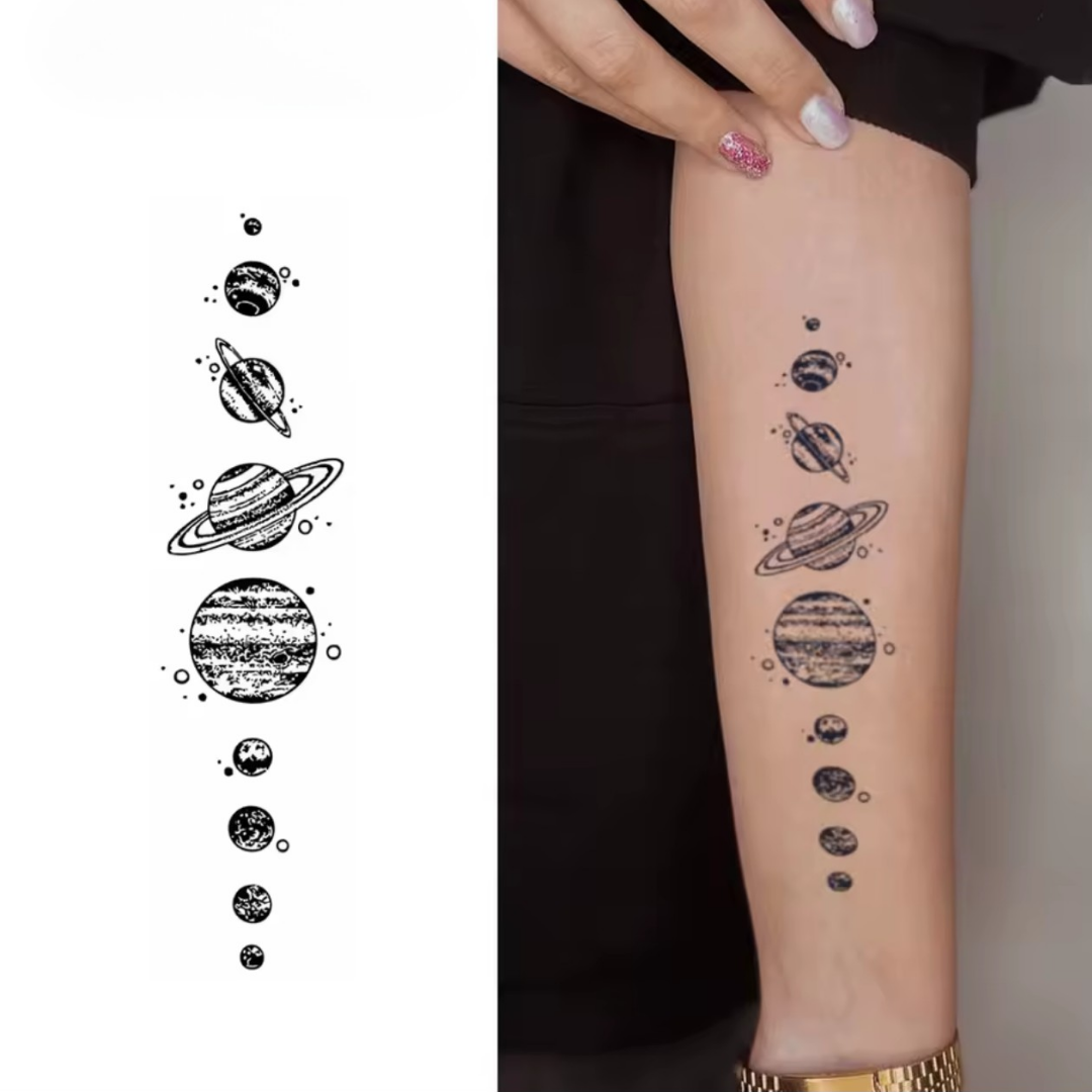 Planeten Tattoo