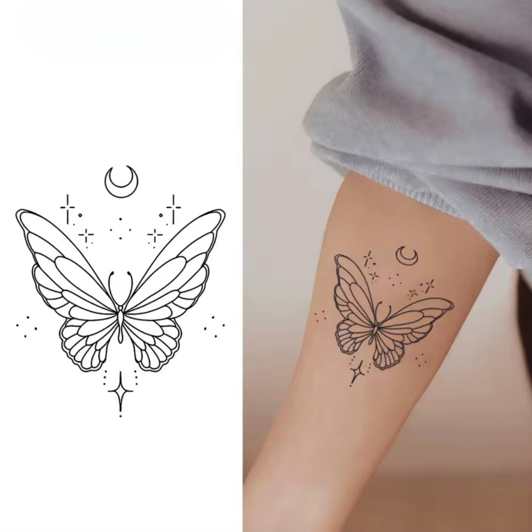Schmetterling Tattoo