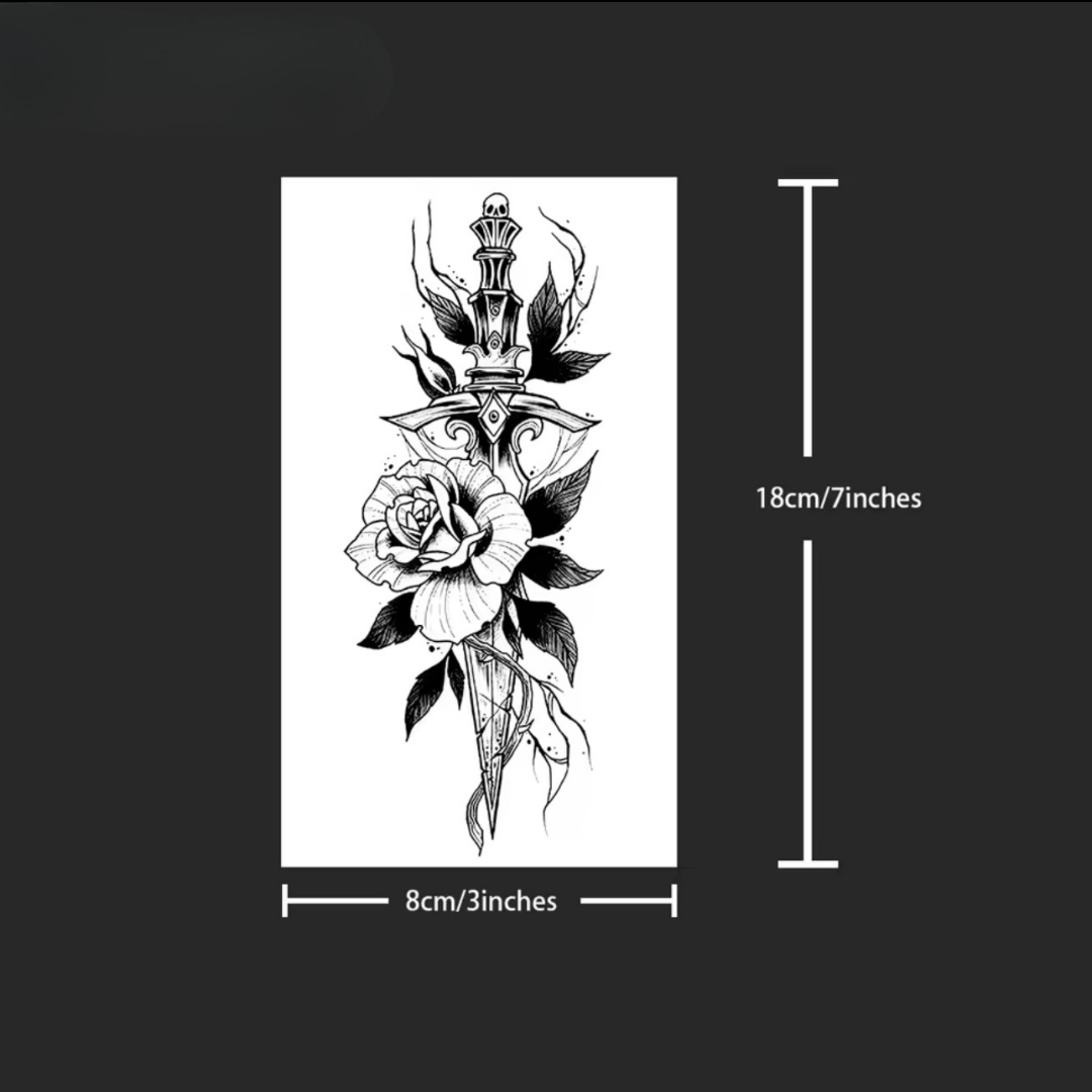Rosenschwert Tattoo