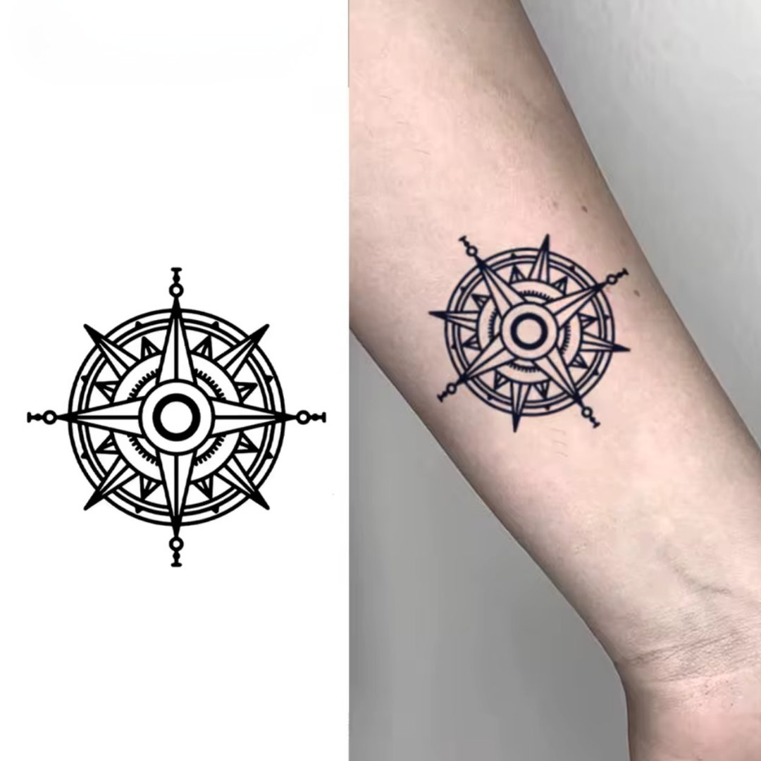 Kompass Tattoo