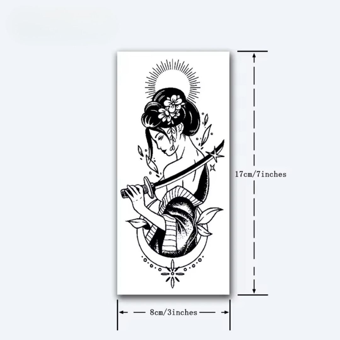 Asiatisches Tattoo - Inkari-shop