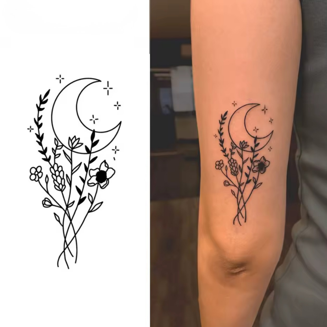 Blumenmond - Tattoo