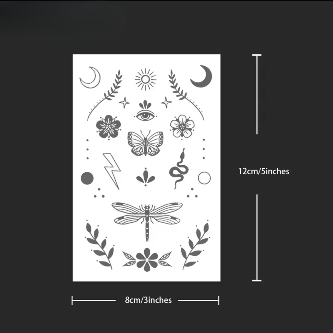 Mini Tattoo Set (24 Stück)