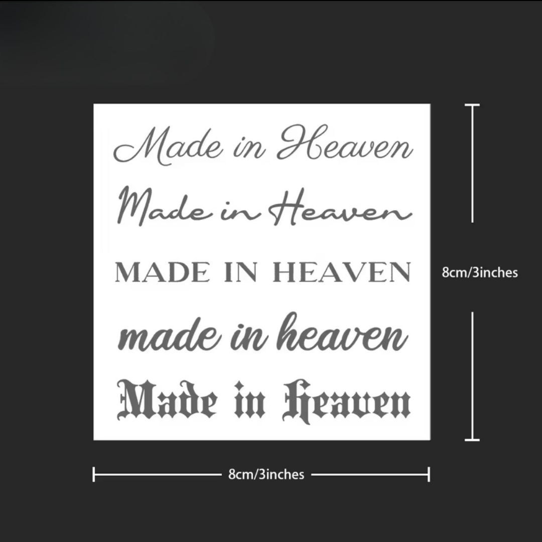 Made in Heaven - Tattoo Set (5 Stück)