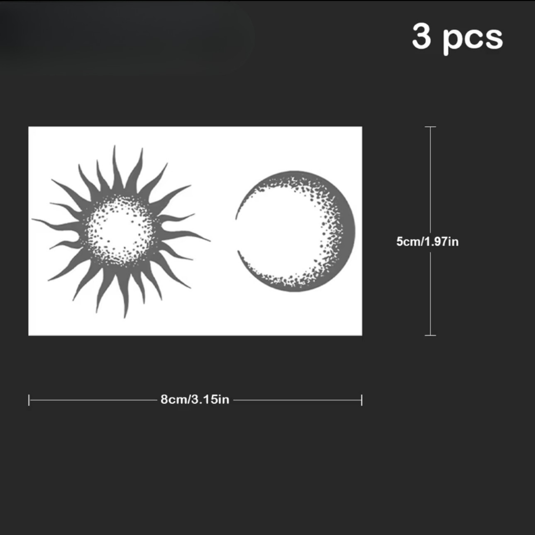 Mond und Sonne - Tattoo