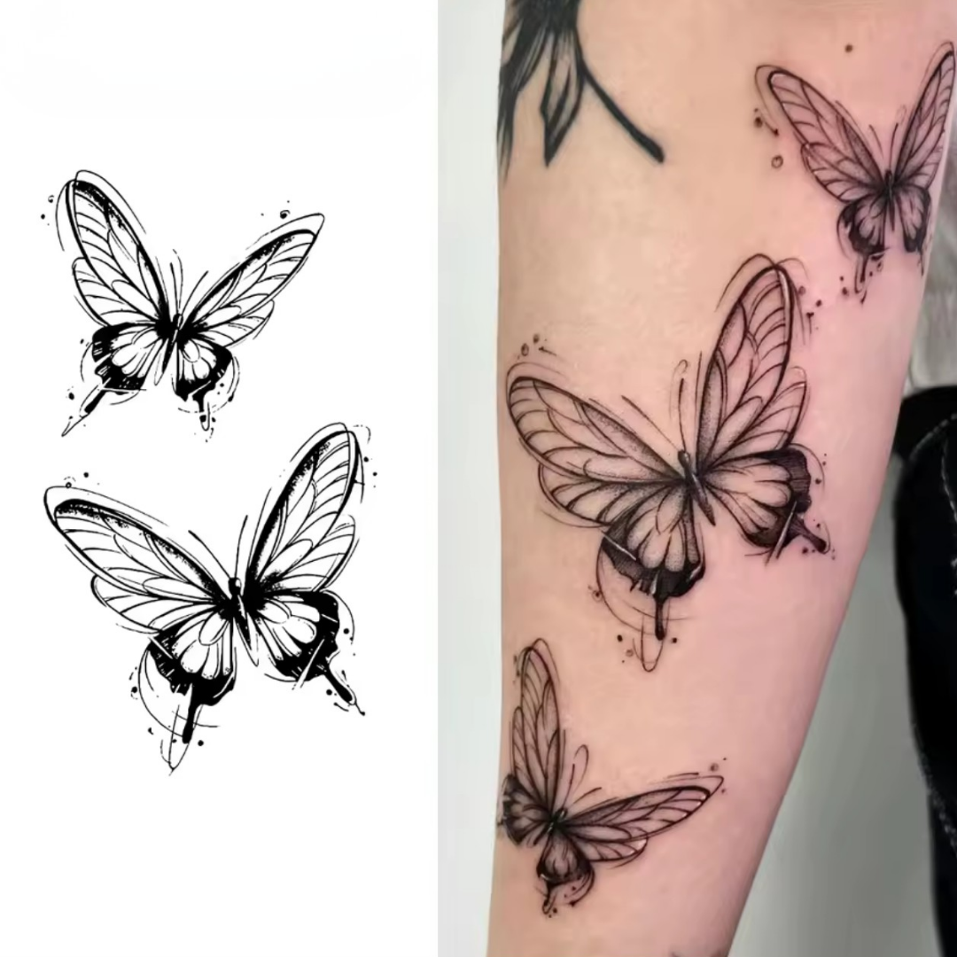 Schmetterlinge Tattoo