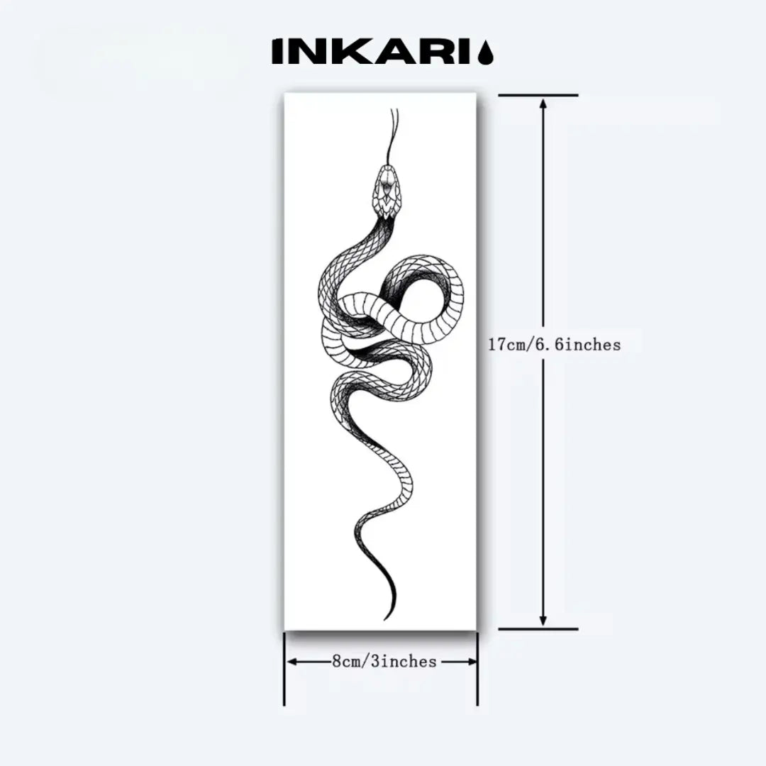 Schlangen Tattoo - Inkari-shop