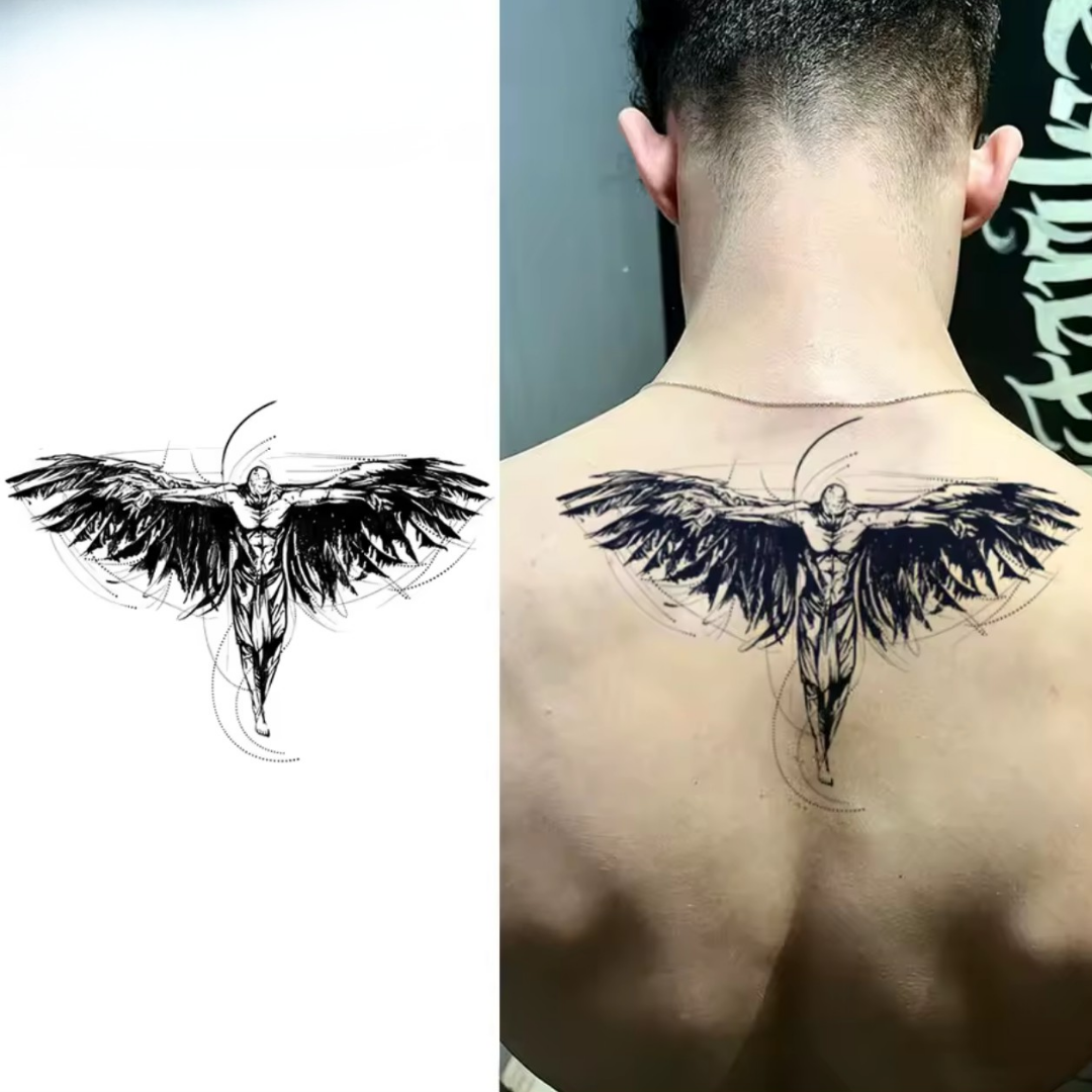 Engelsflügel Tattoo
