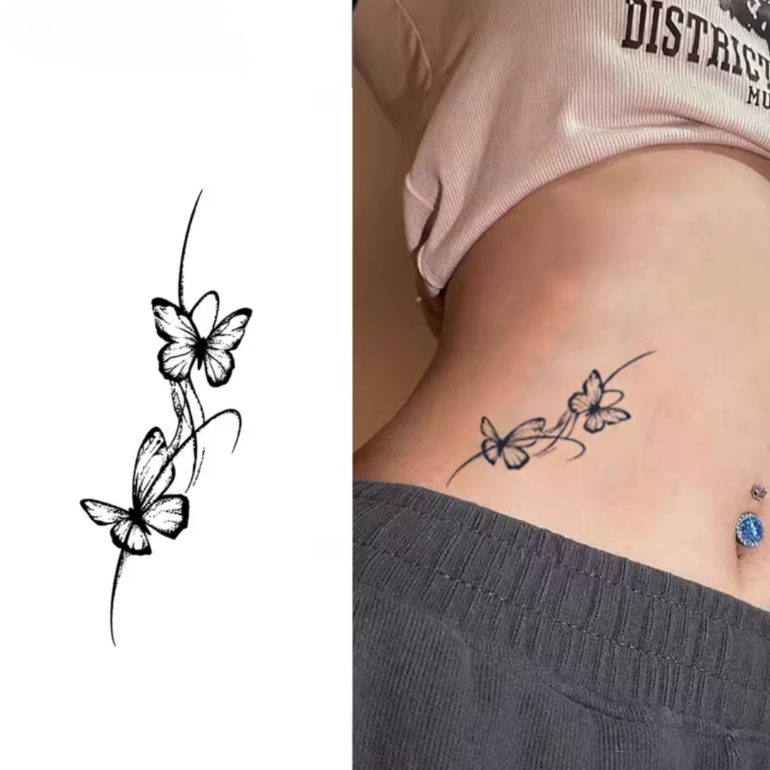 Schmetterling Tattoo - Inkari-shop