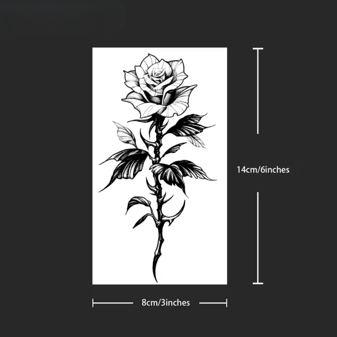 Großes Rosen Tattoo