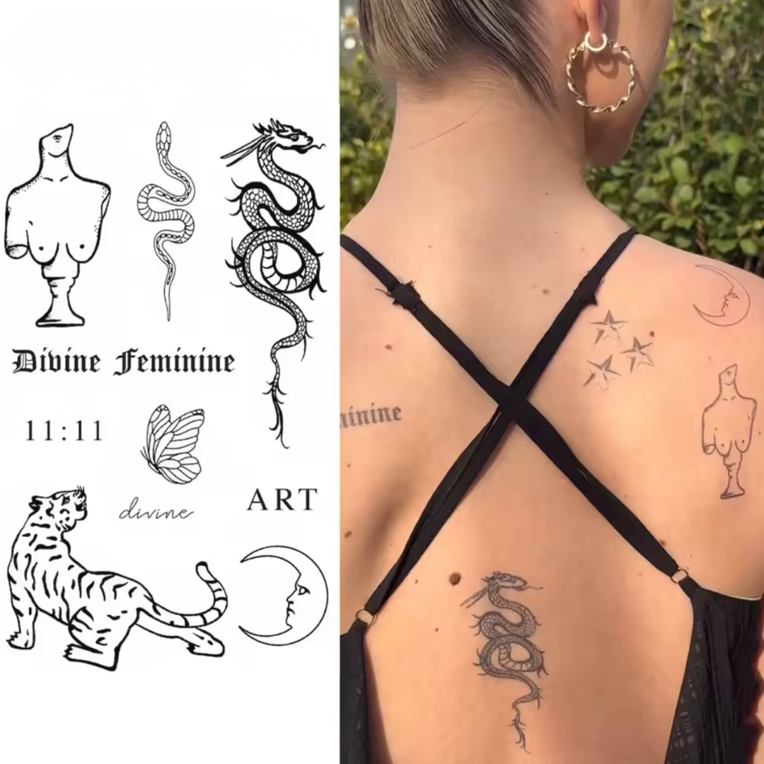 Tattoo Set - 11 Stück - Inkari-shop