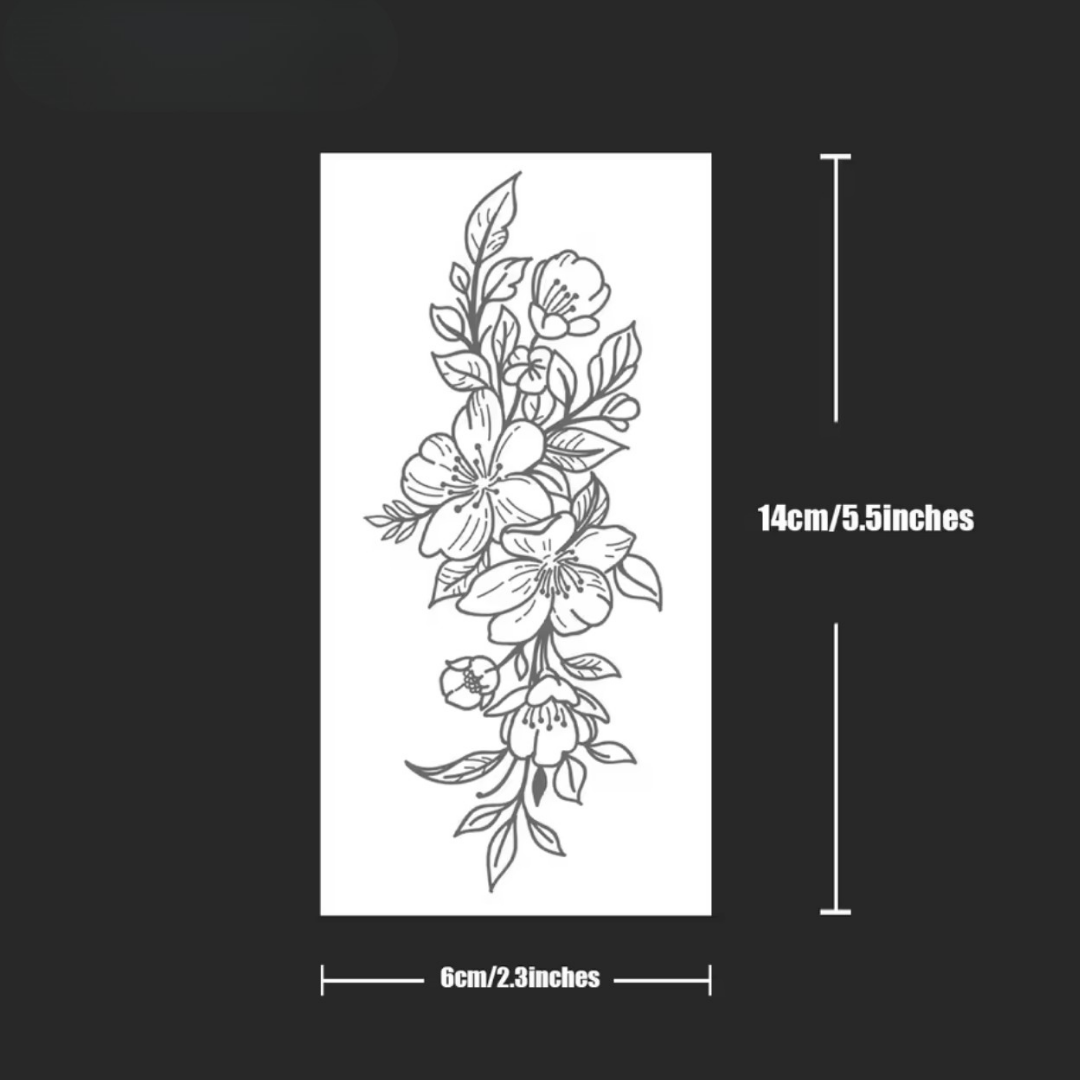 Blumenschlinge Tattoo